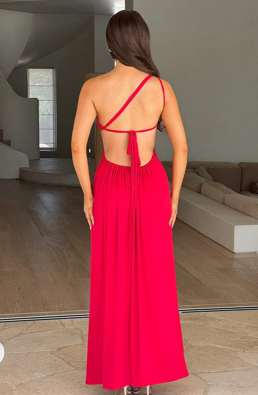 Harriet - One Shoulder Maxi Dress