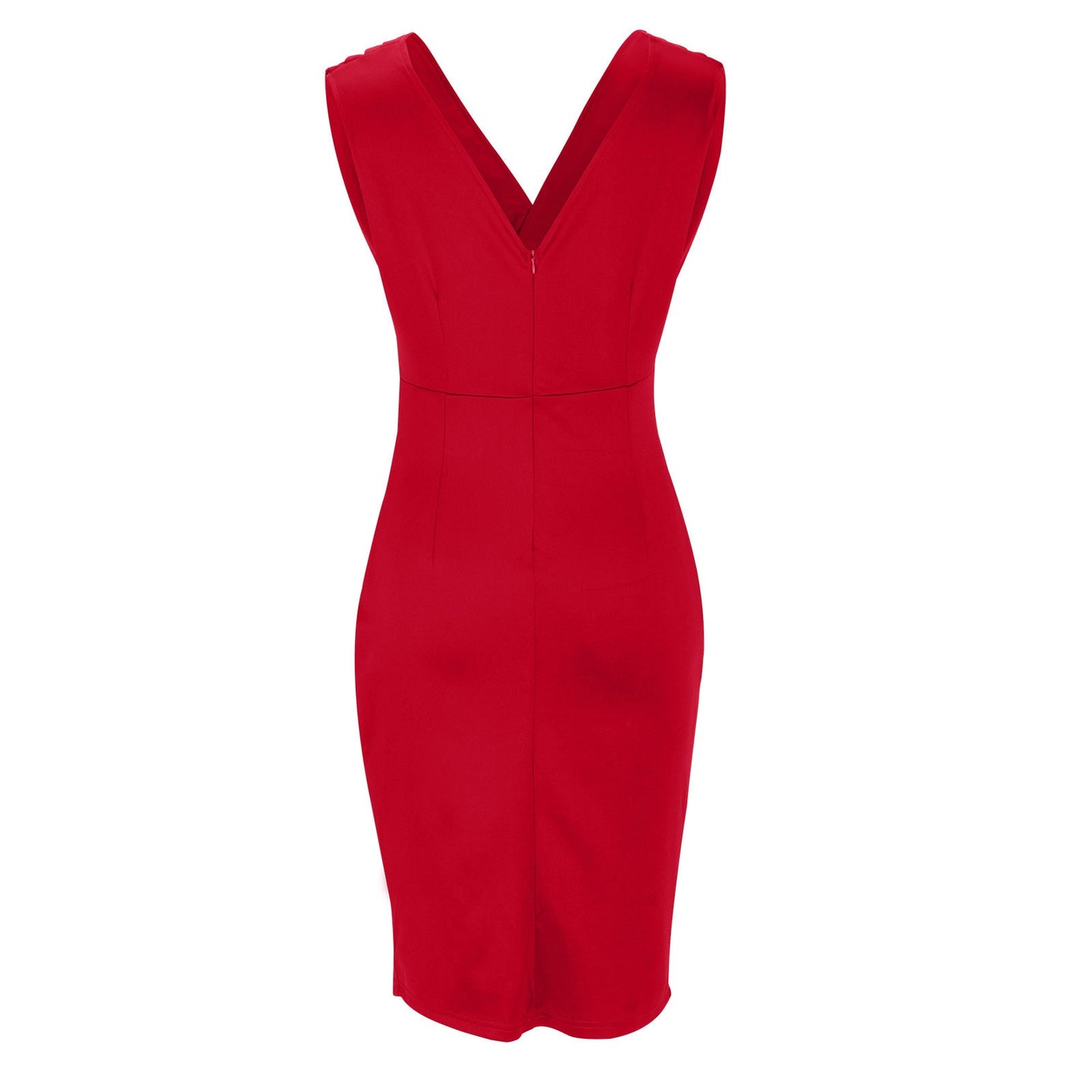 Sariah - Fitted dress with V-neckline