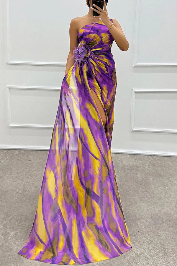 Mavis - Vibrant Maxi Dress