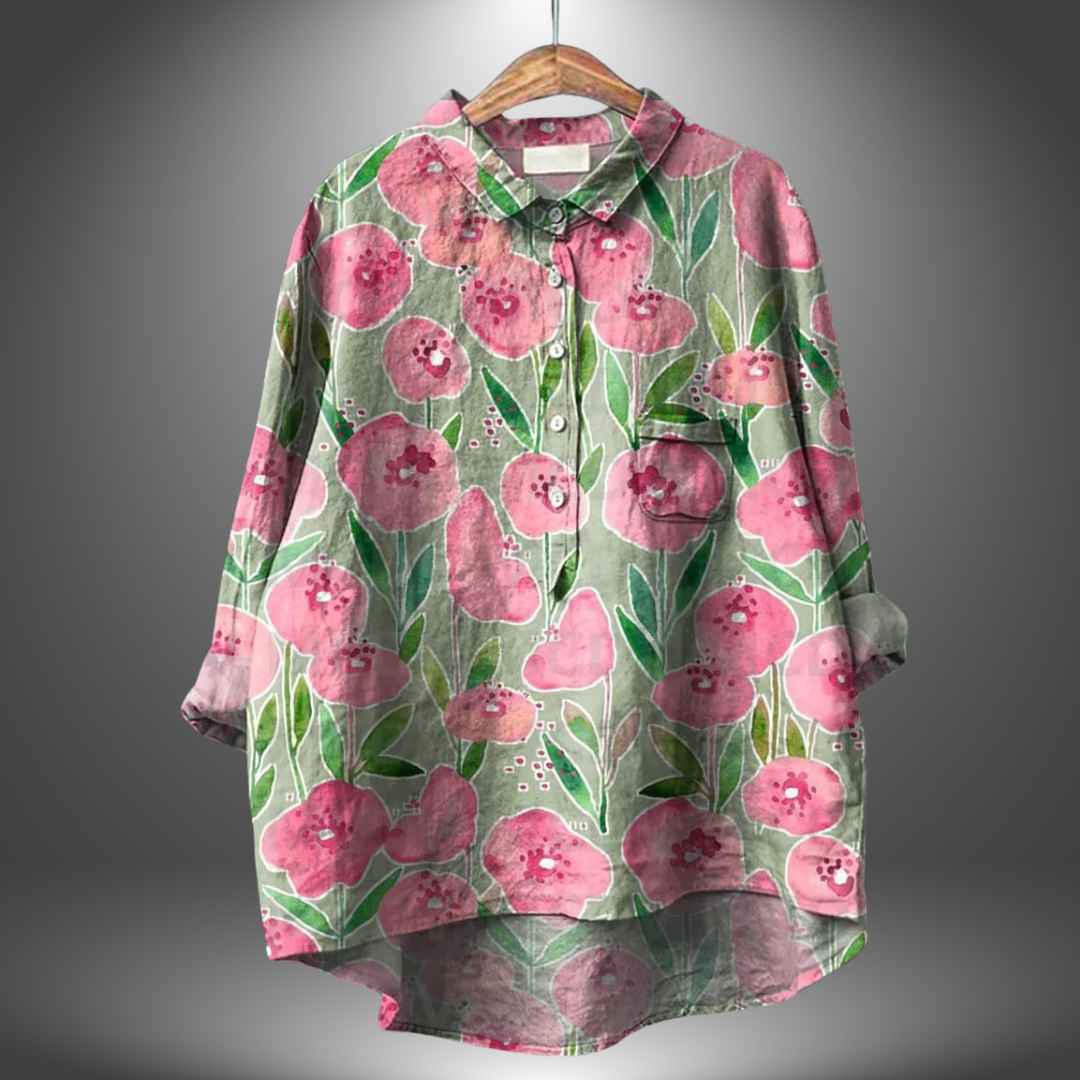 GAIA | Handcrafted Floral Shirt