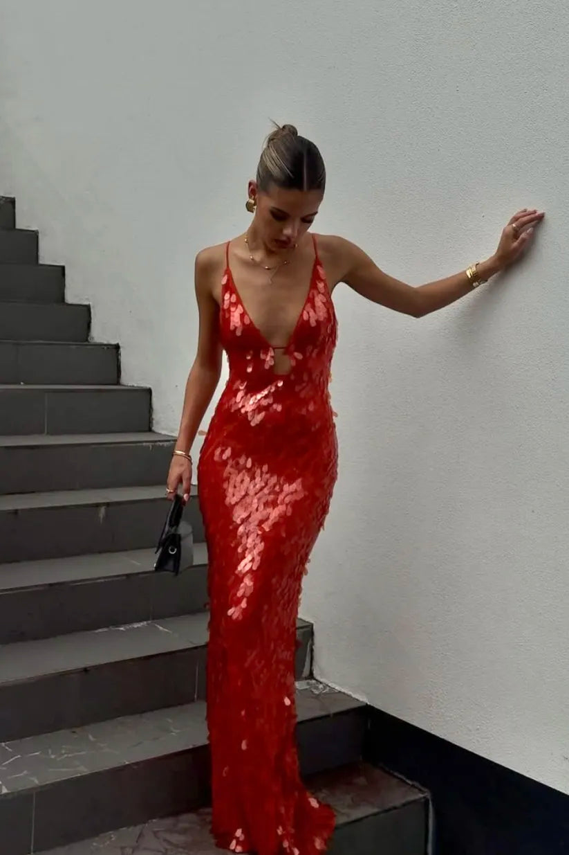 Kailani - Sequin Maxi Long Dress