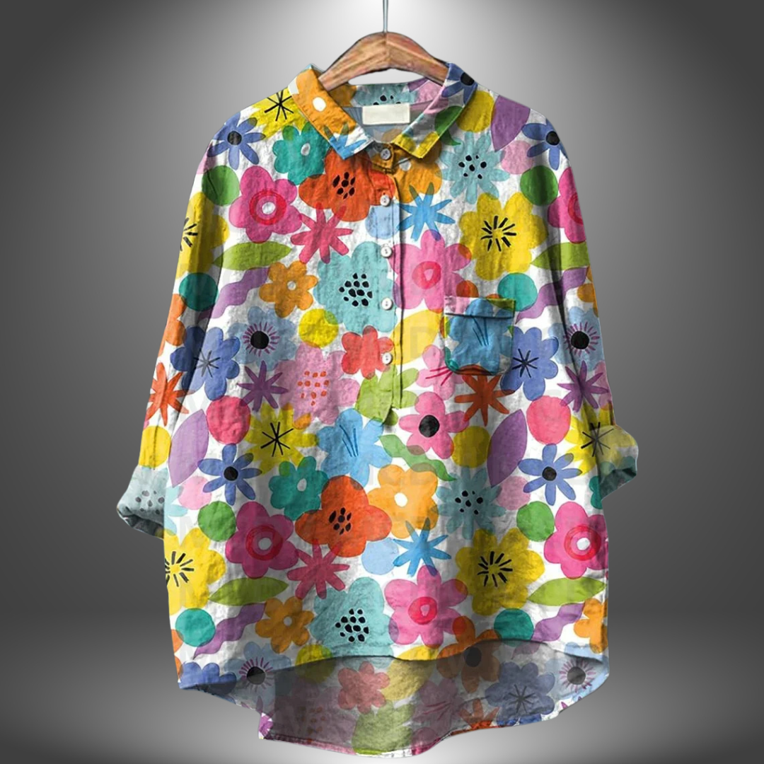 GAIA | Handcrafted Floral Shirt