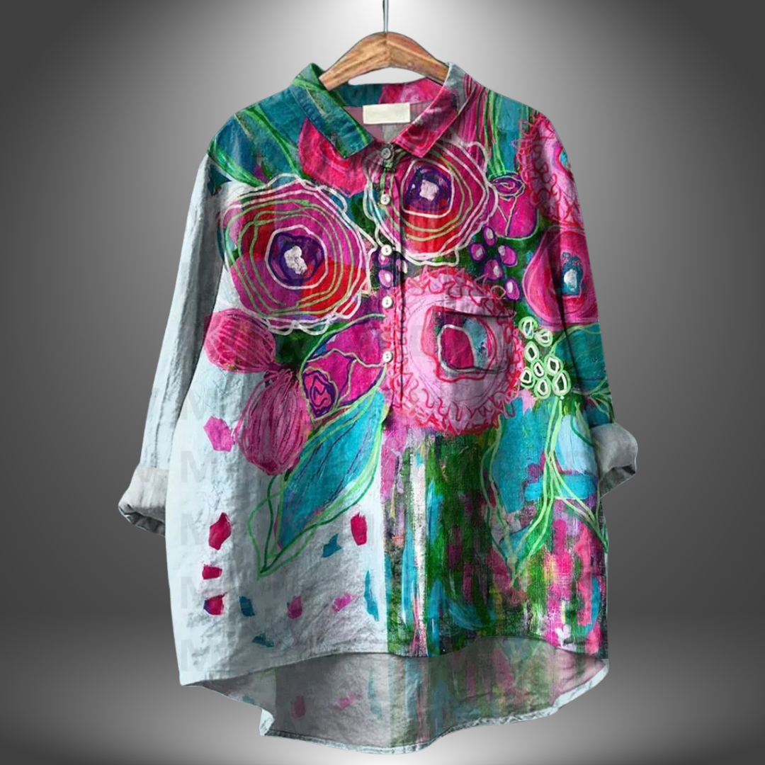 GAIA | Handcrafted Floral Shirt