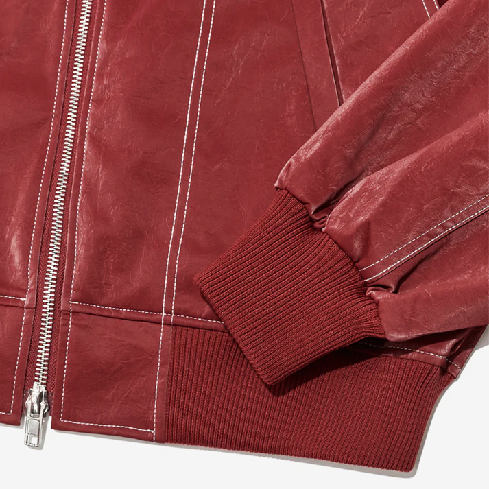 Zanala - Oversized leather jacket