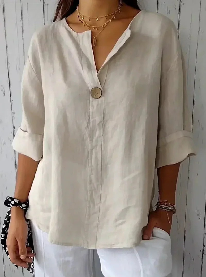 Millari - Loose v neck blouse