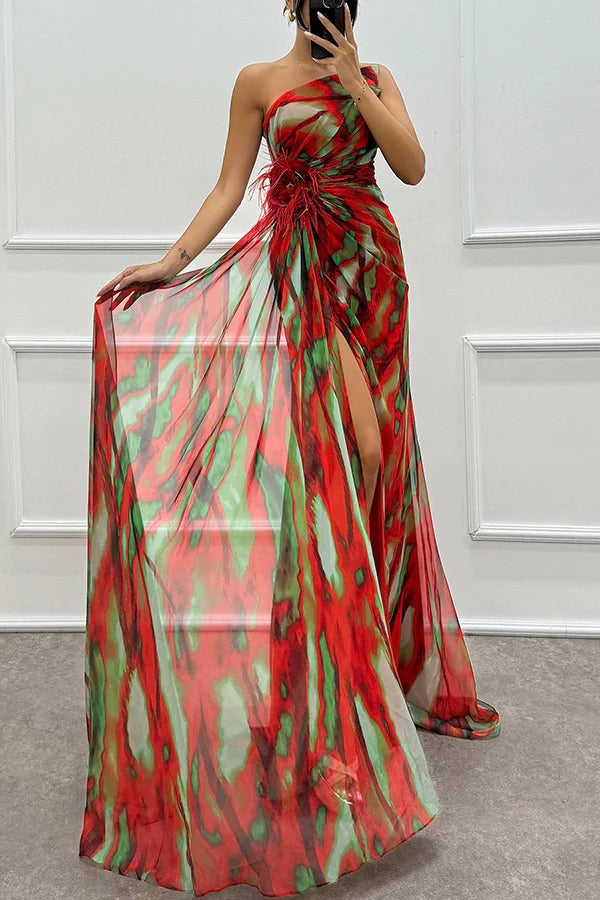 Mavis - Vibrant Maxi Dress