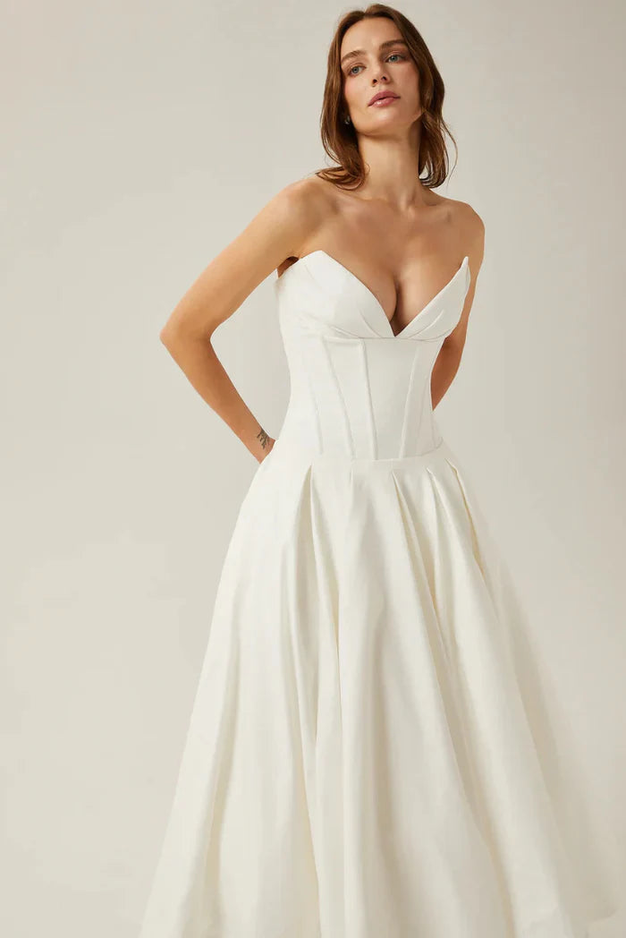 Lorelei - Corset Midi Dress