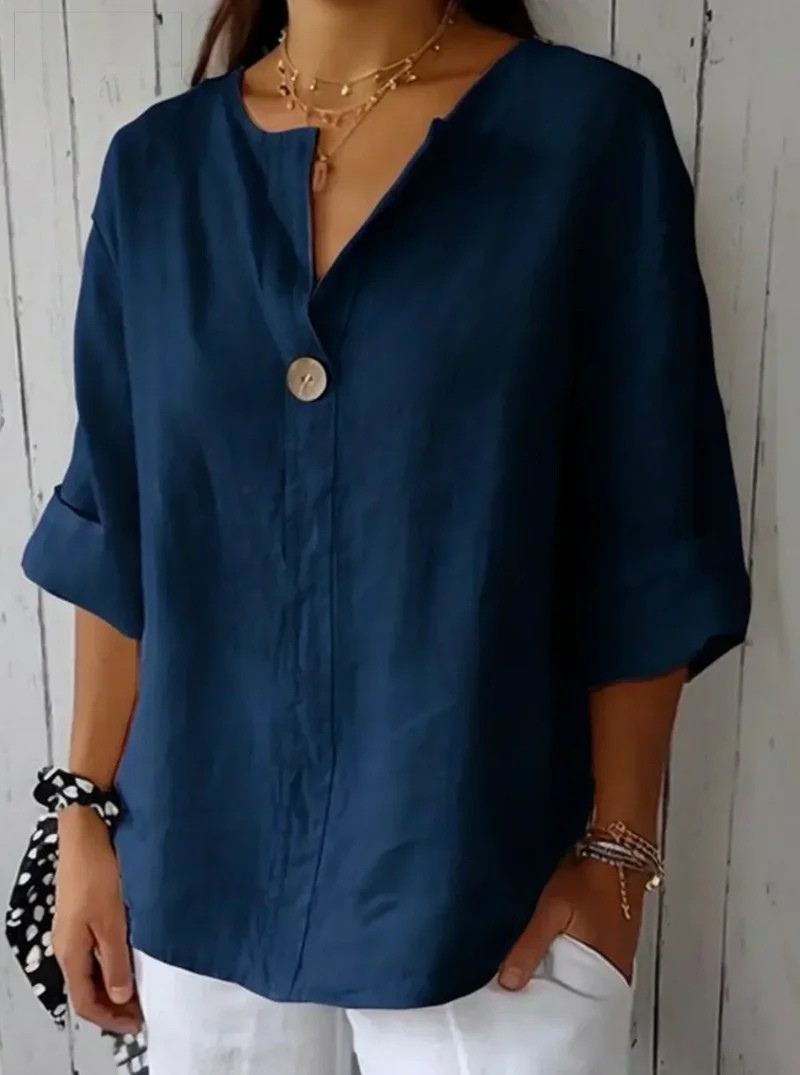Millari - Loose v neck blouse