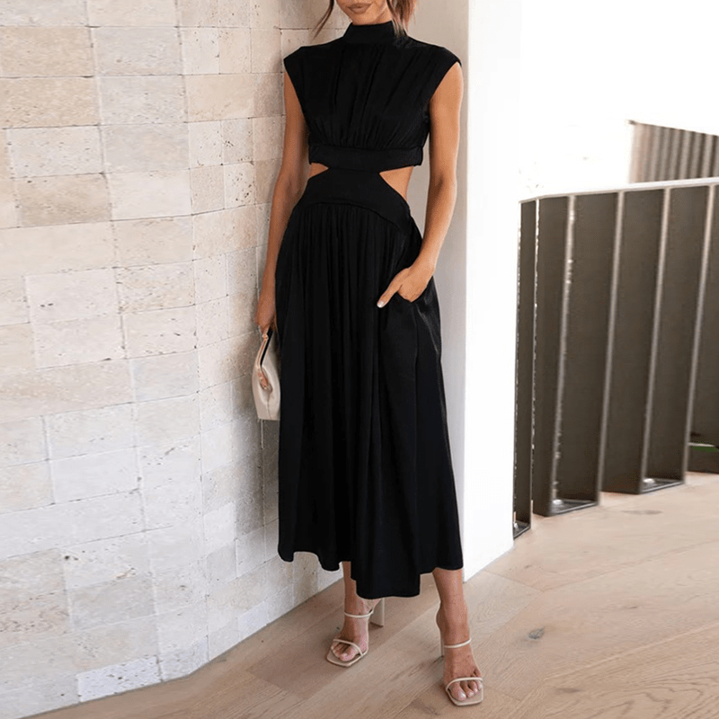 Zirelle - Elegant cutout maxi dress