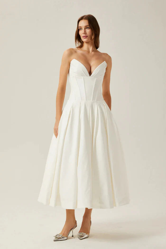 Lorelei - Corset Midi Dress