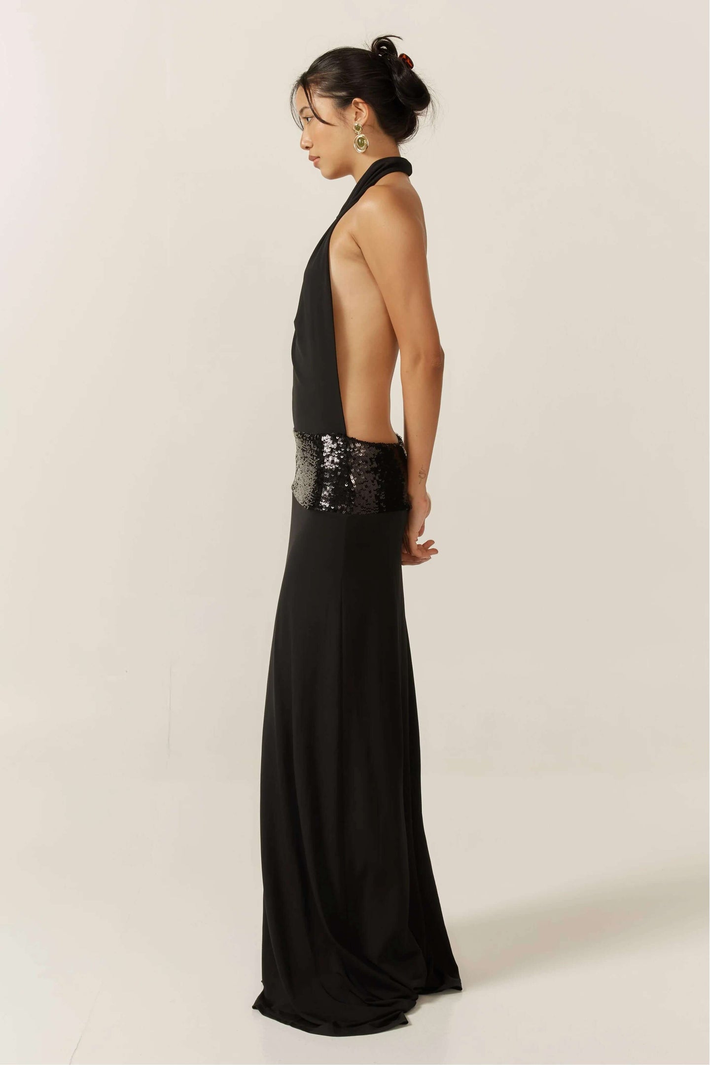 Joanna - Halter Backless Gown