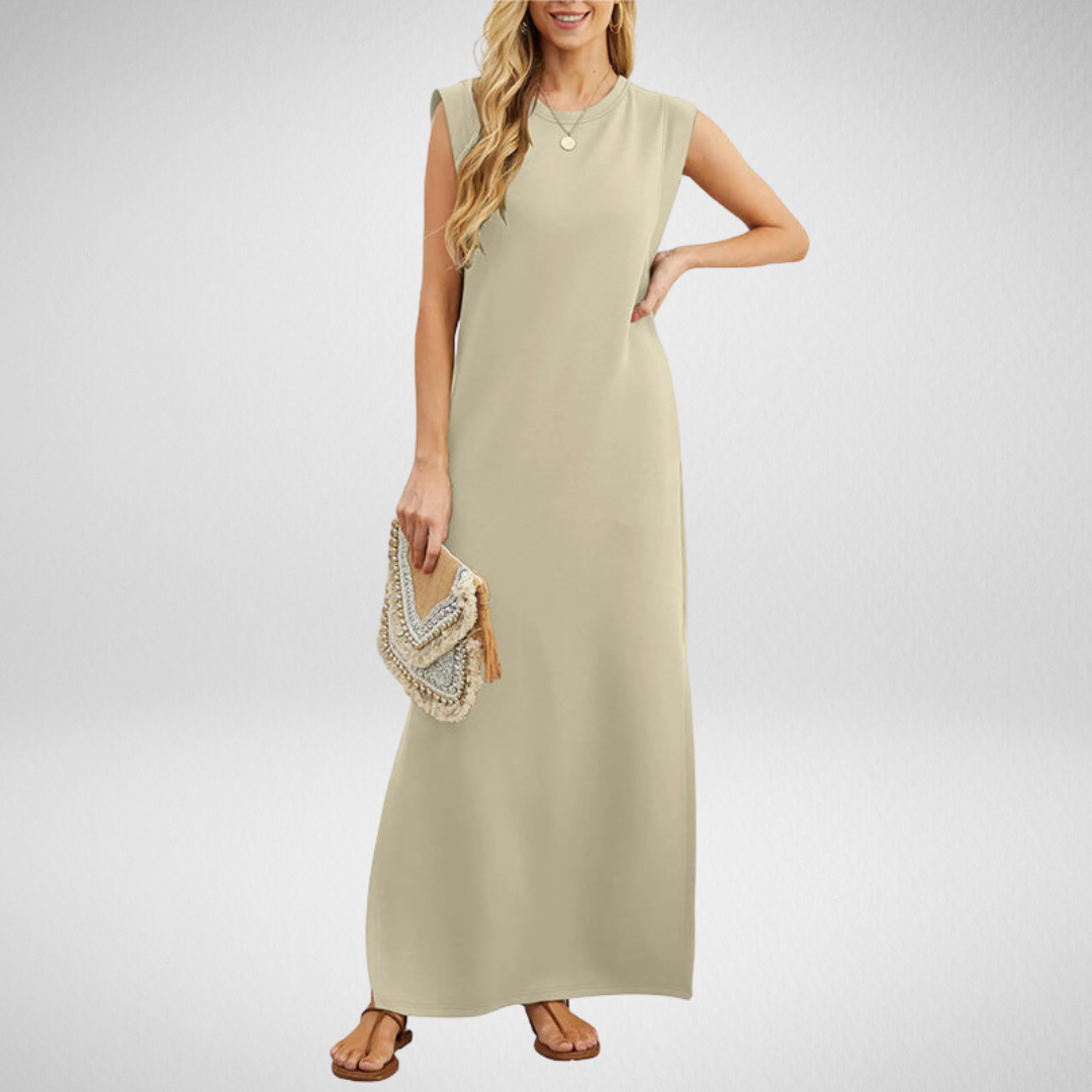 Marvinae - Long fluid anti-wrinkle dress