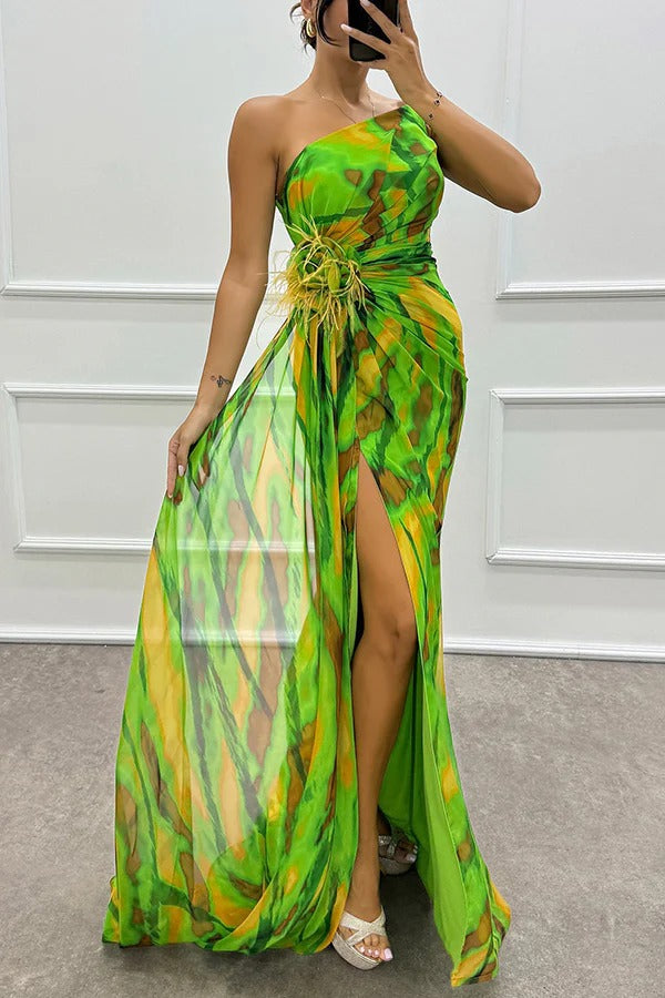Mavis - Vibrant Maxi Dress