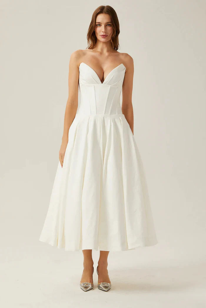 Lorelei - Corset Midi Dress