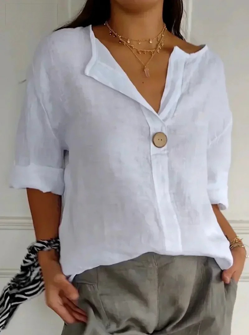 Millari - Loose v neck blouse