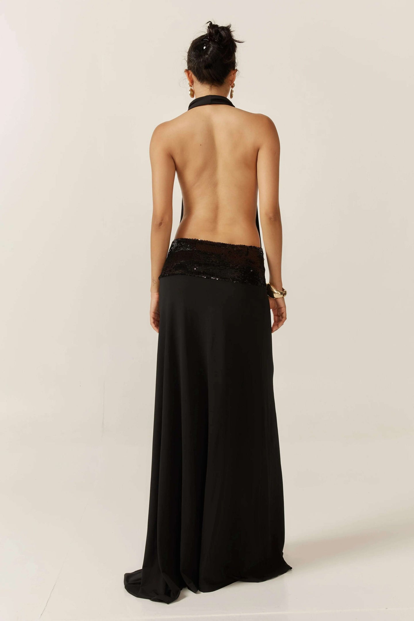 Joanna - Halter Backless Gown