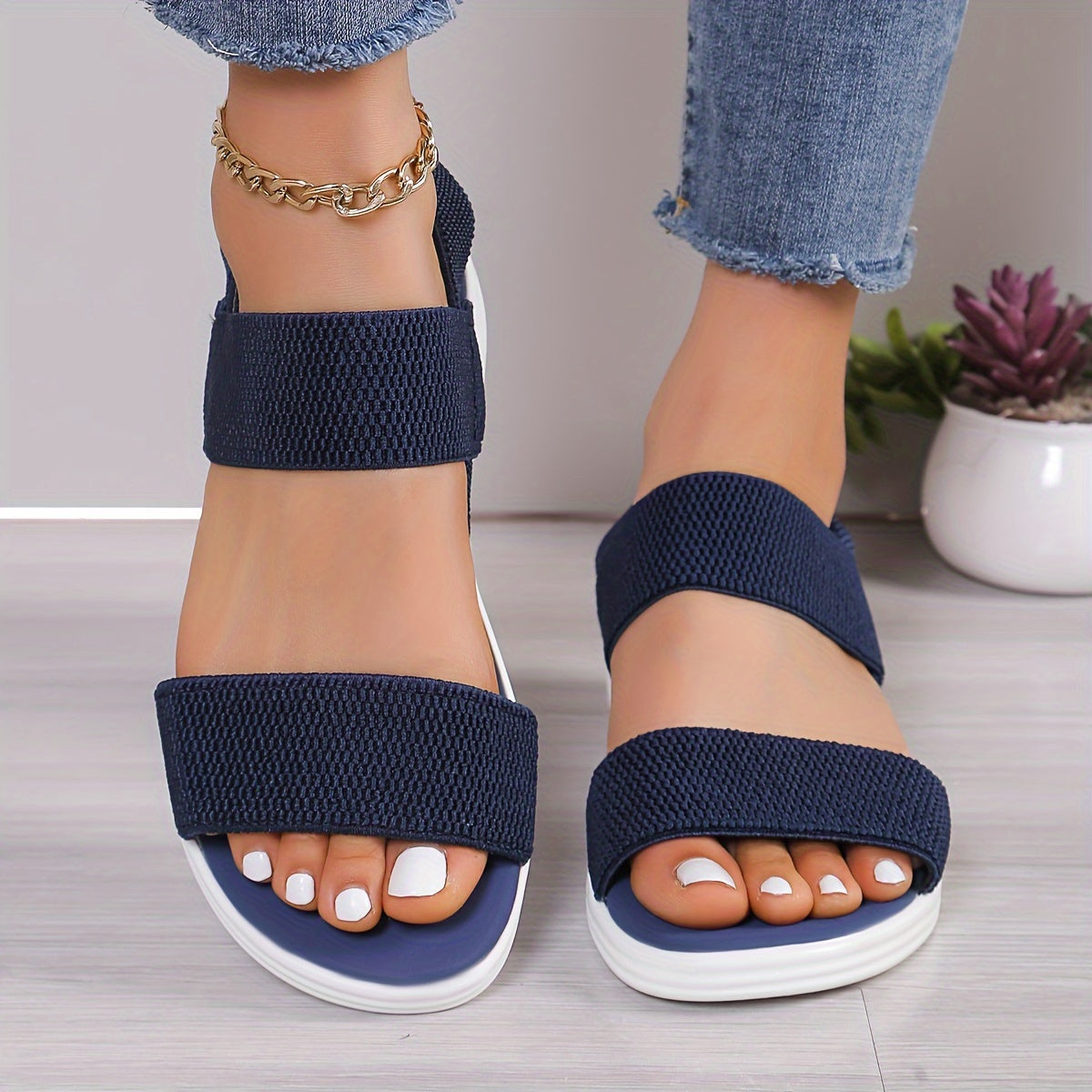 Brookly - Lightweight Stretch Sandals