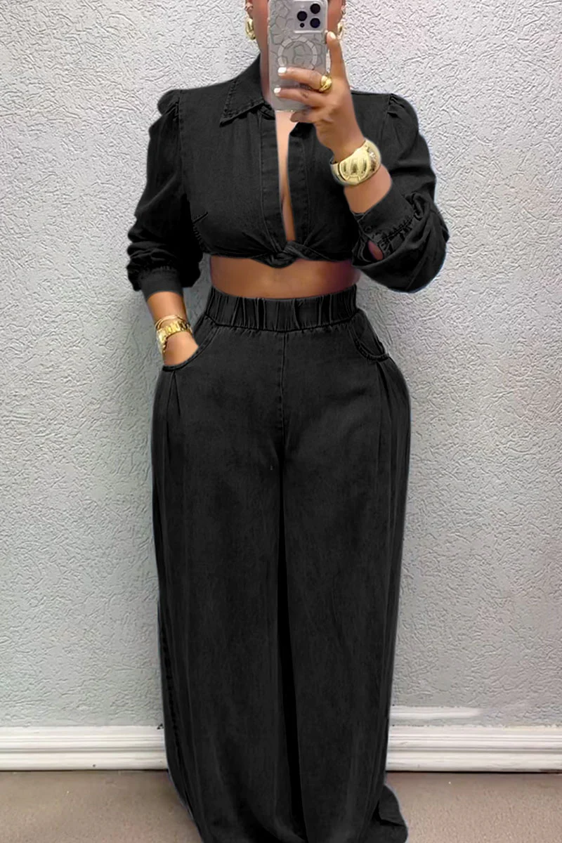 Cosima - Sexy kink top and pants suit