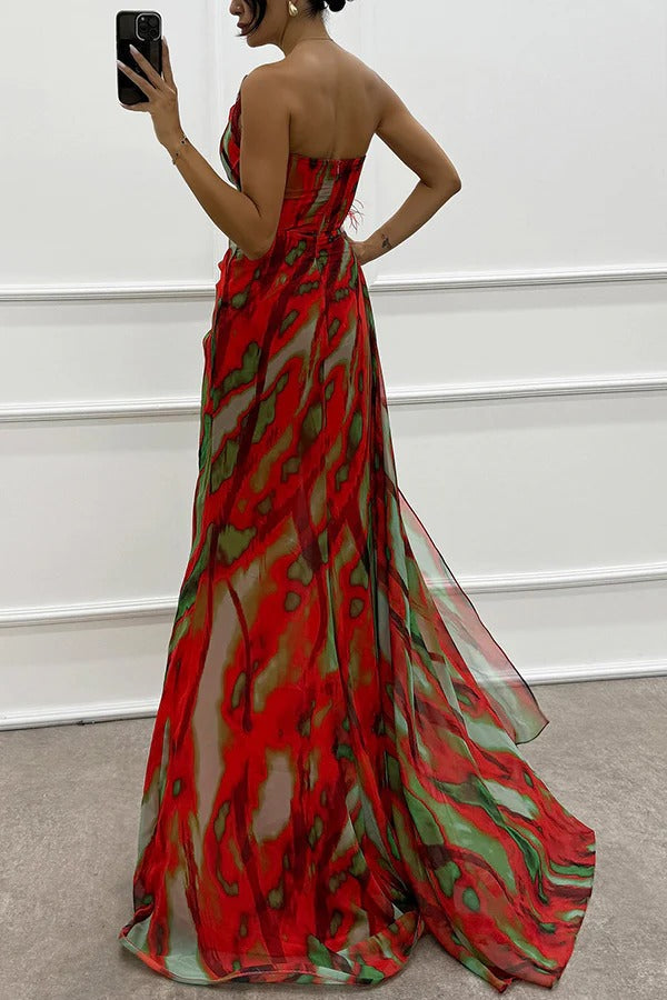 Mavis - Vibrant Maxi Dress