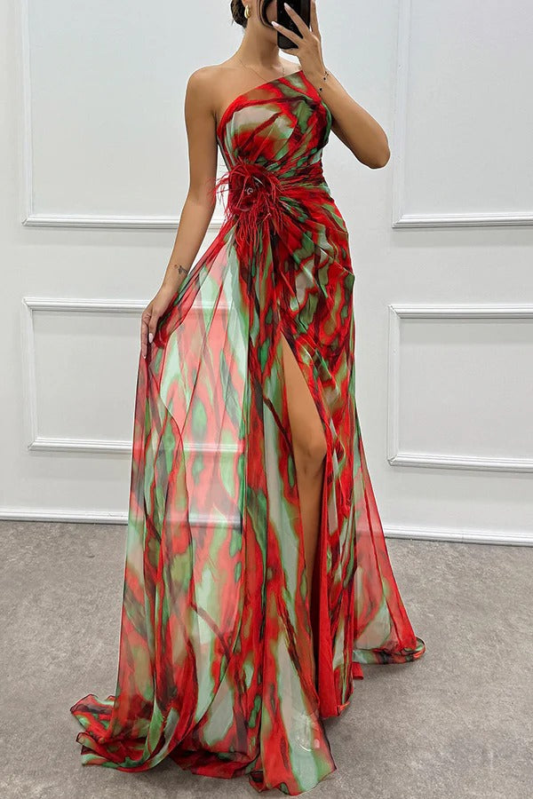 Mavis - Vibrant Maxi Dress