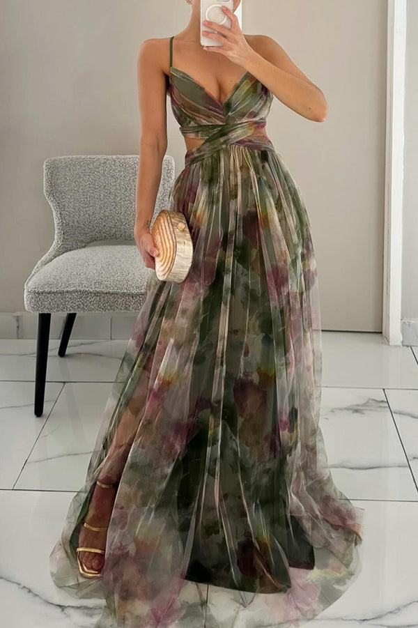 Keiluna - Long floral dress
