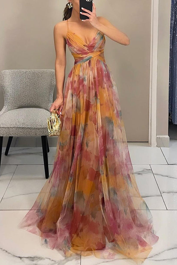 Keiluna - Long floral dress
