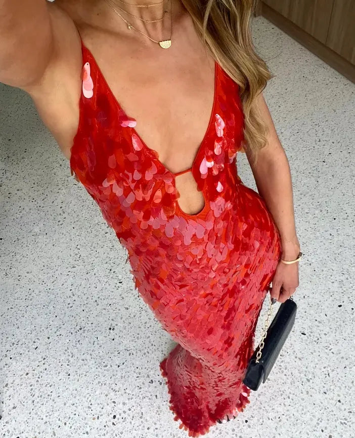 Kailani - Sequin Maxi Long Dress