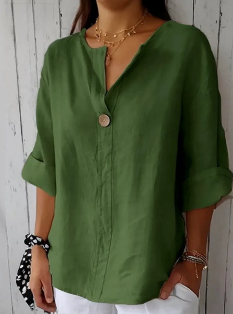 Millari - Loose v neck blouse