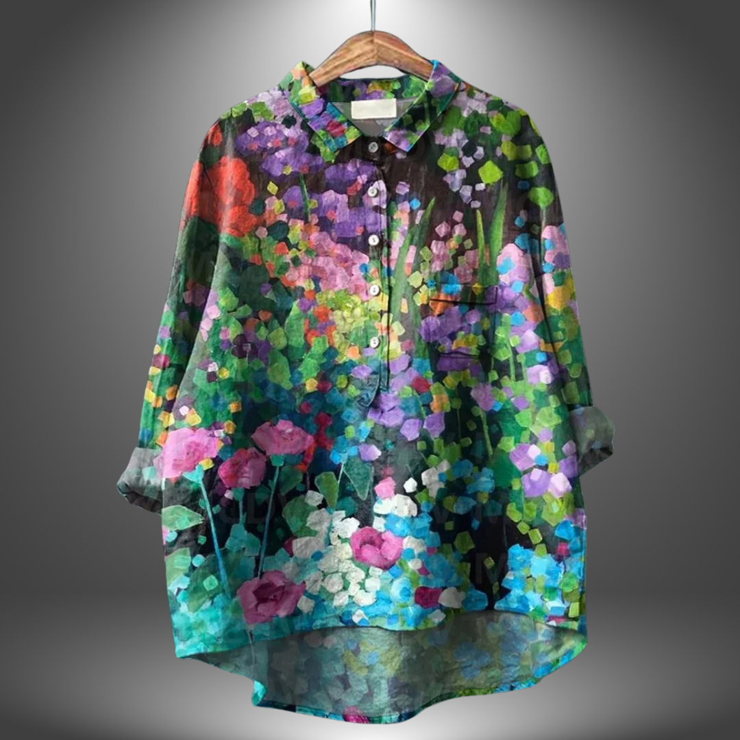 GAIA | Handcrafted Floral Shirt
