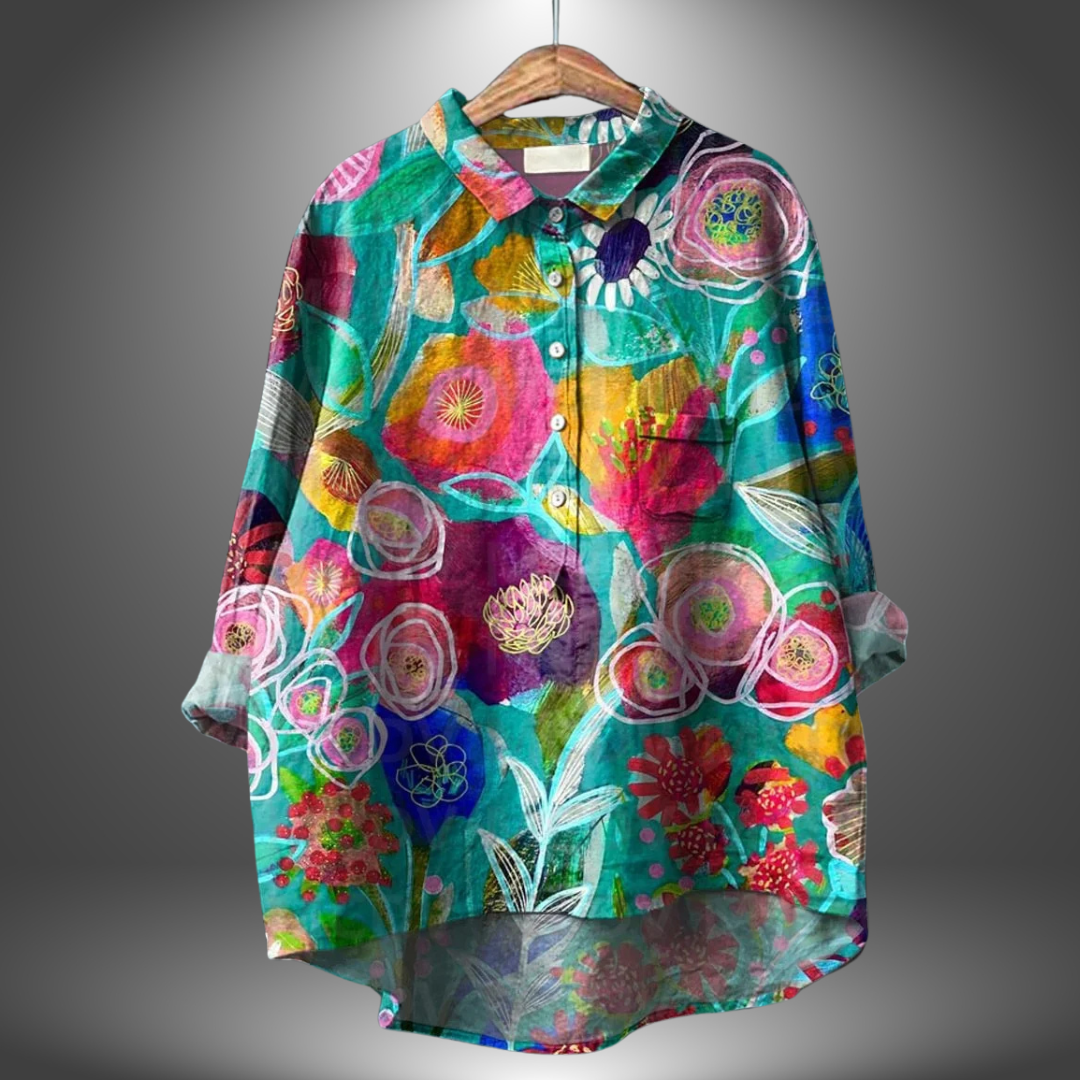 GAIA | Handcrafted Floral Shirt