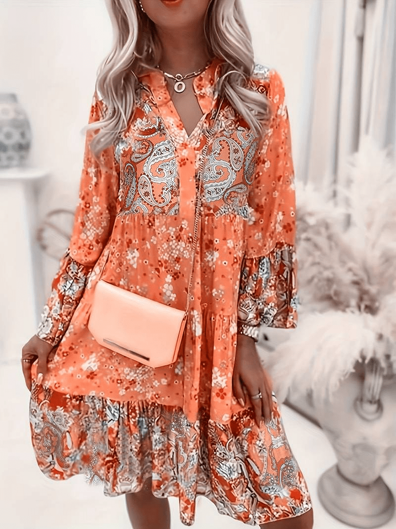 Aria | Floral Print Dress