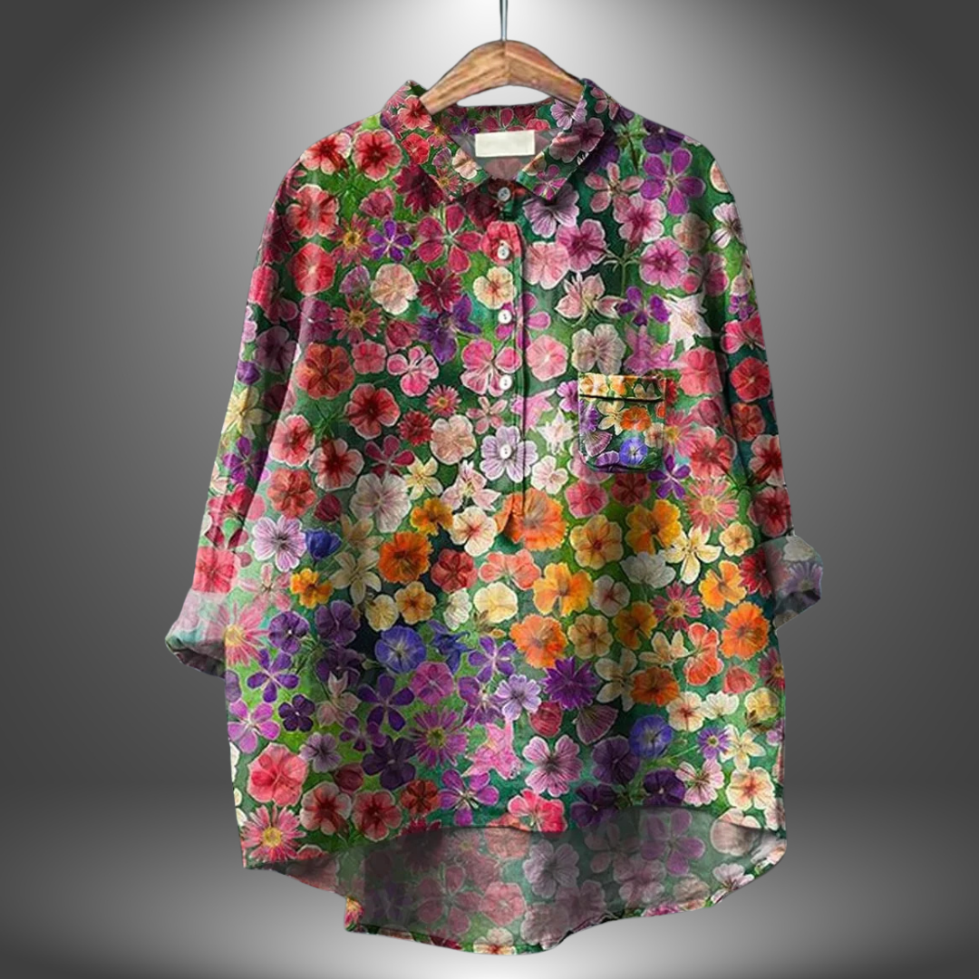 GAIA | Handcrafted Floral Shirt