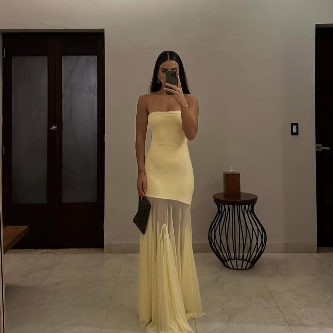 Calliope - Slim Bustier Maxi Dress