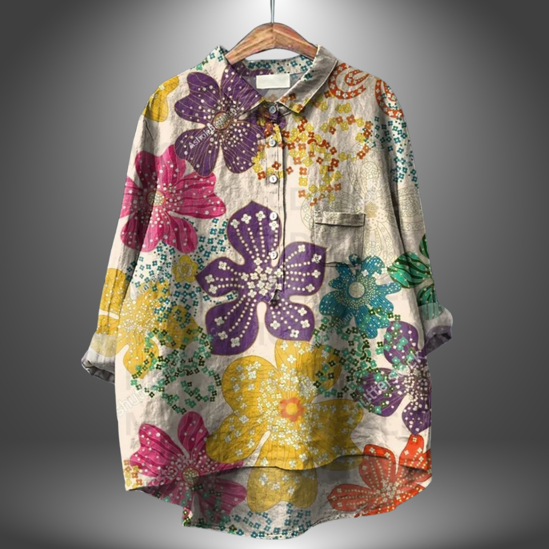 GAIA | Handcrafted Floral Shirt