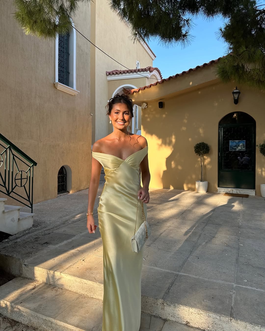Emory - Satin Backless Maxi Dress