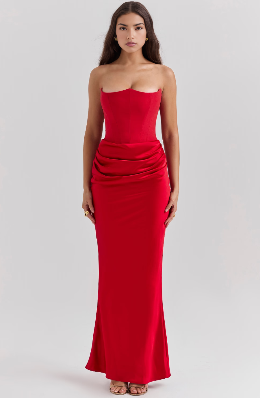 Tessa - Strapless Maxi Dress