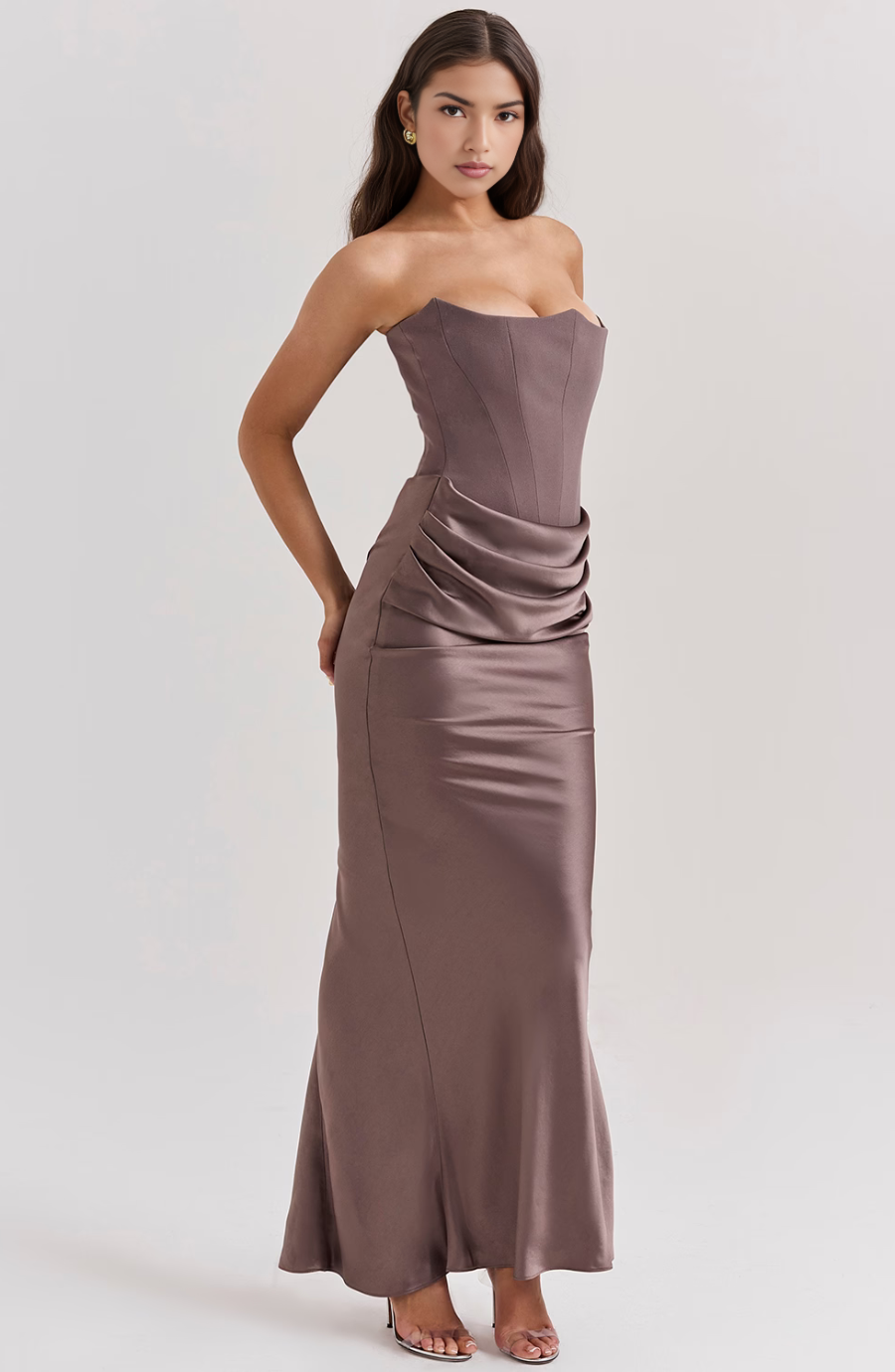 Tessa - Strapless Maxi Dress