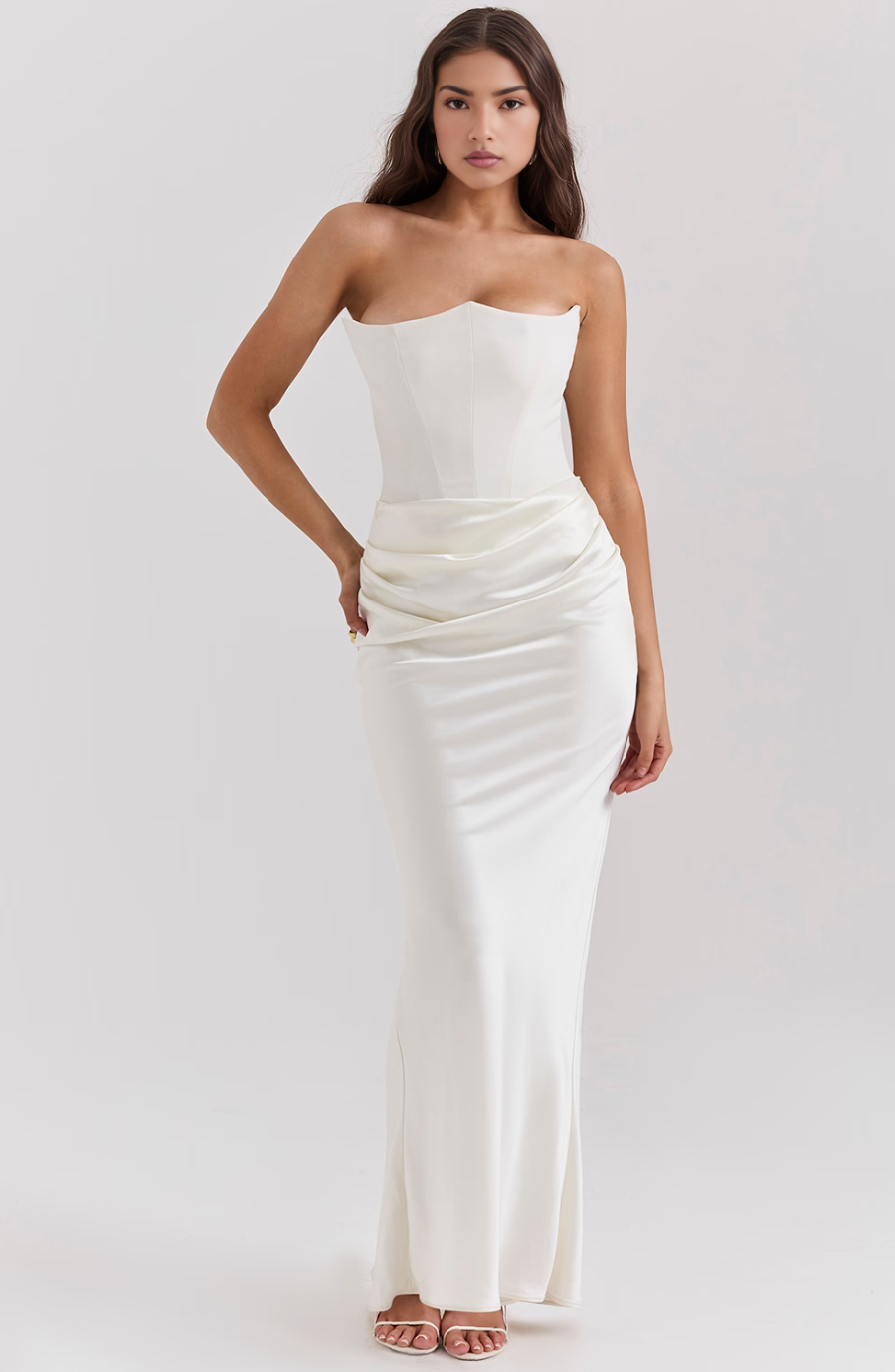 Tessa - Strapless Maxi Dress