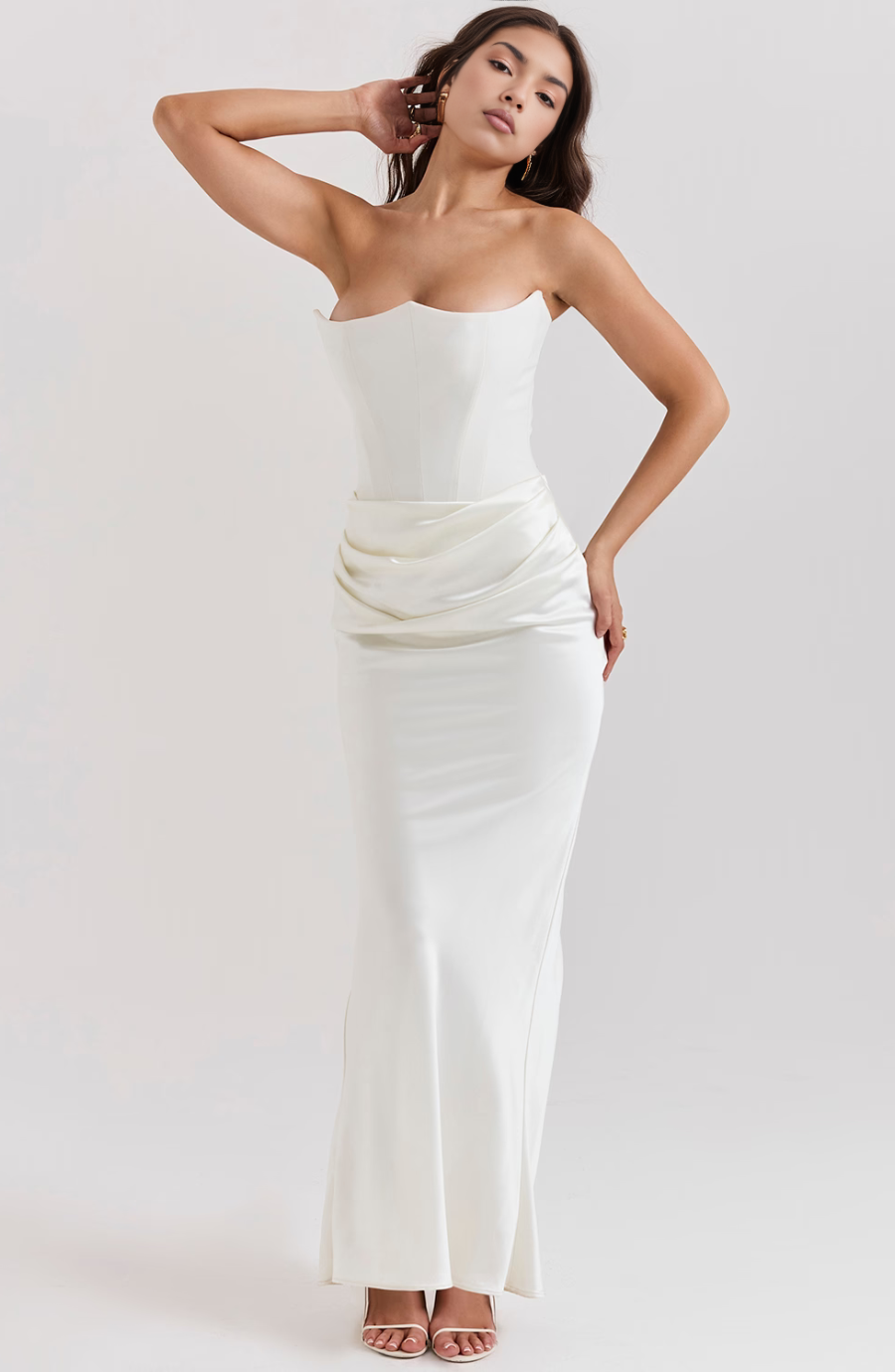 Tessa - Strapless Maxi Dress