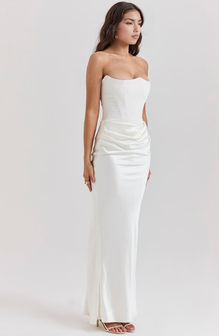Tessa - Strapless Maxi Dress