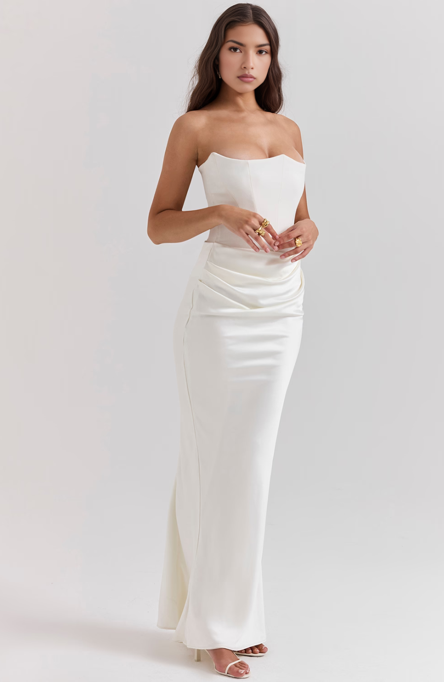 Tessa - Strapless Maxi Dress