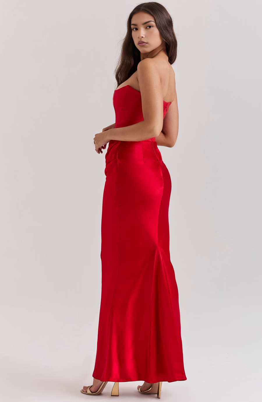 Tessa - Strapless Maxi Dress