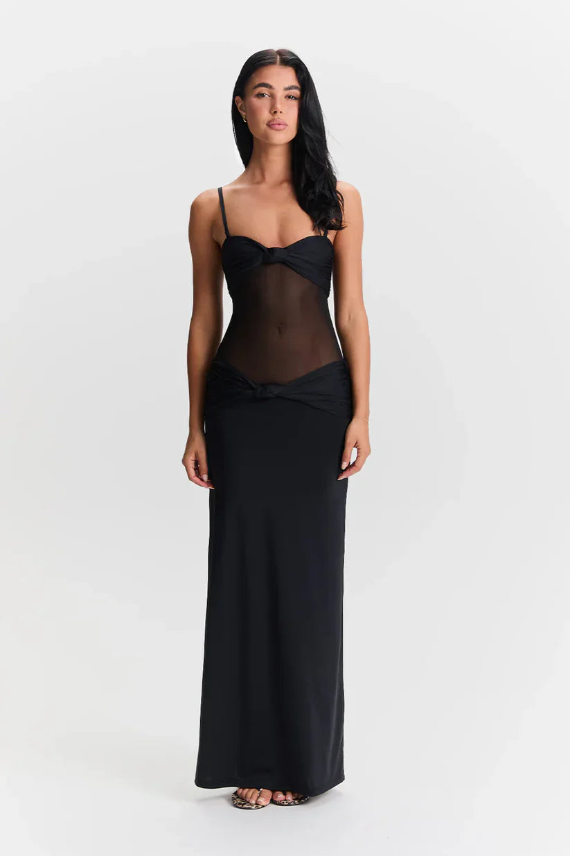 Zola - Detachable Straps Maxi Dress