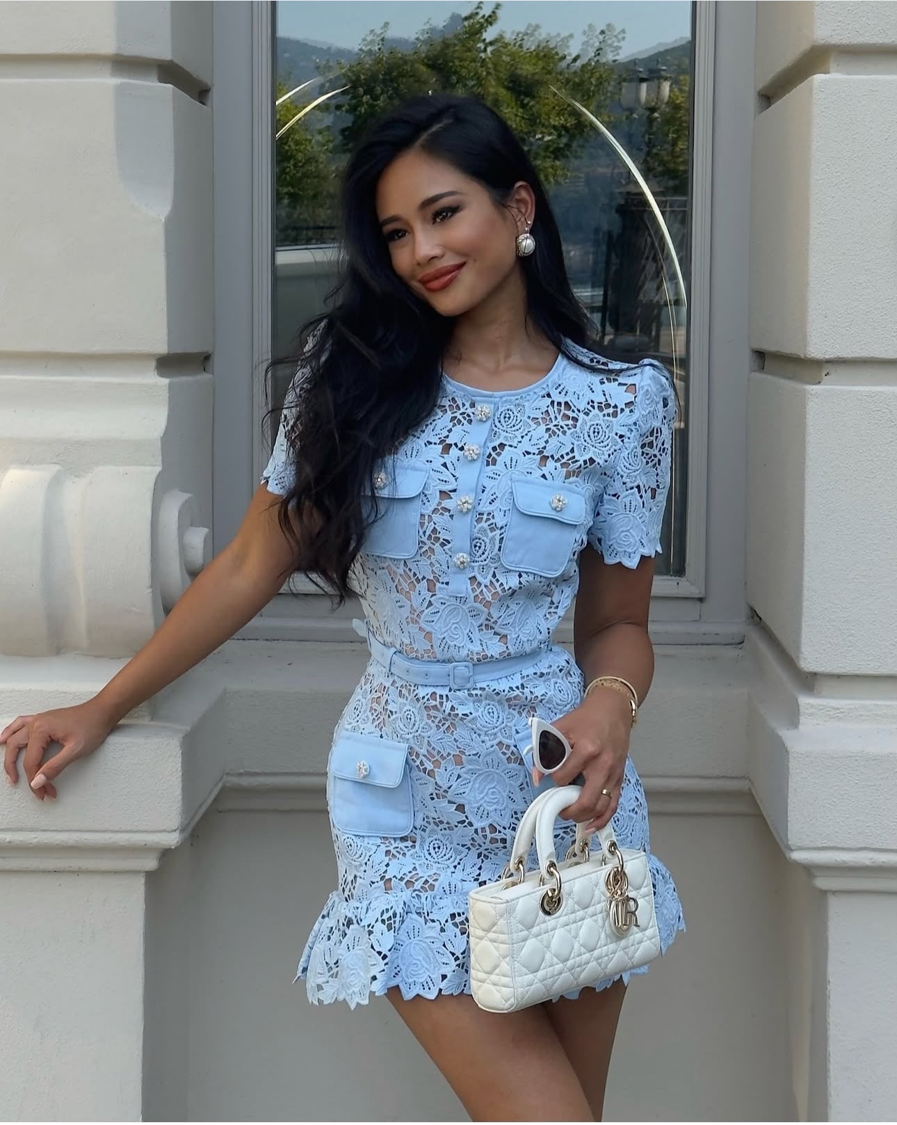 Brianna - Lace Mini Dress