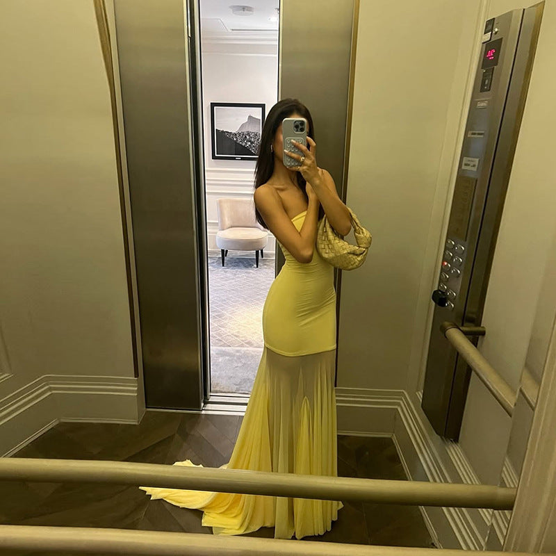 Calliope - Slim Bustier Maxi Dress