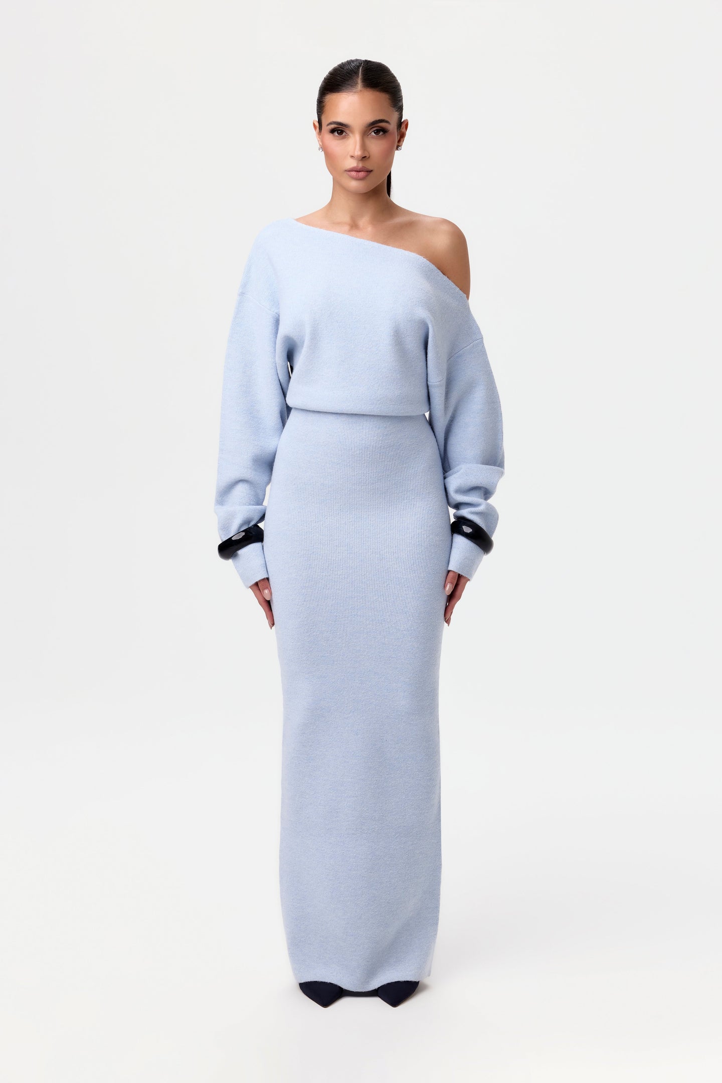 Talmaiya - Off shoulder sweater dress