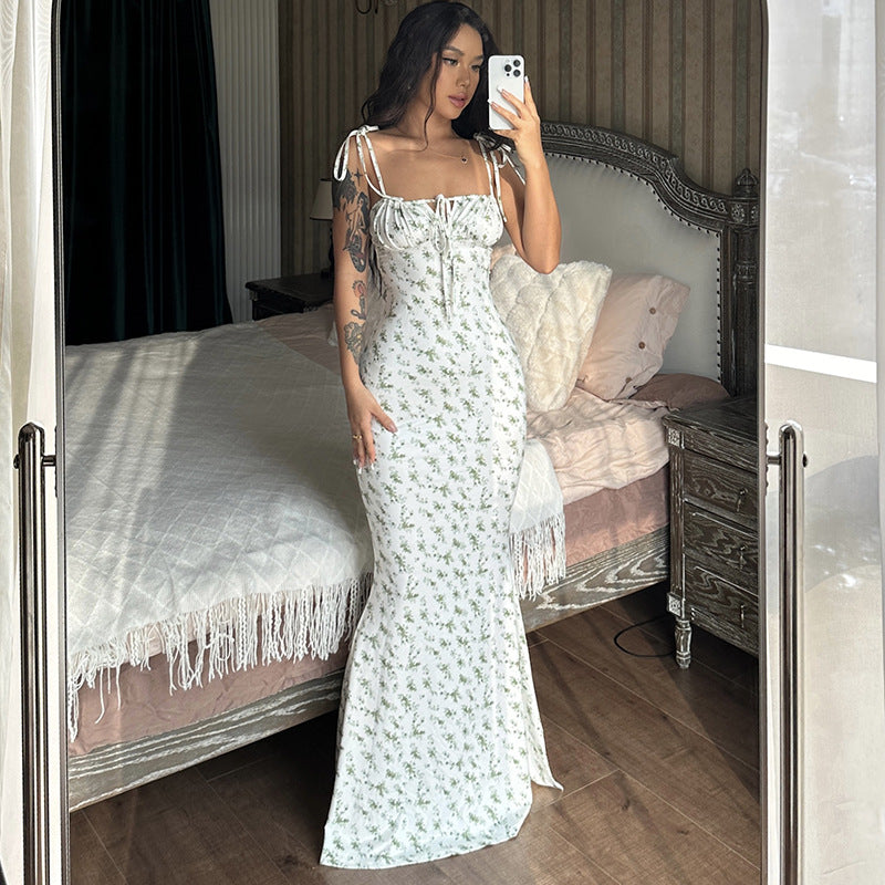 Aspasia - Floral maxi dress