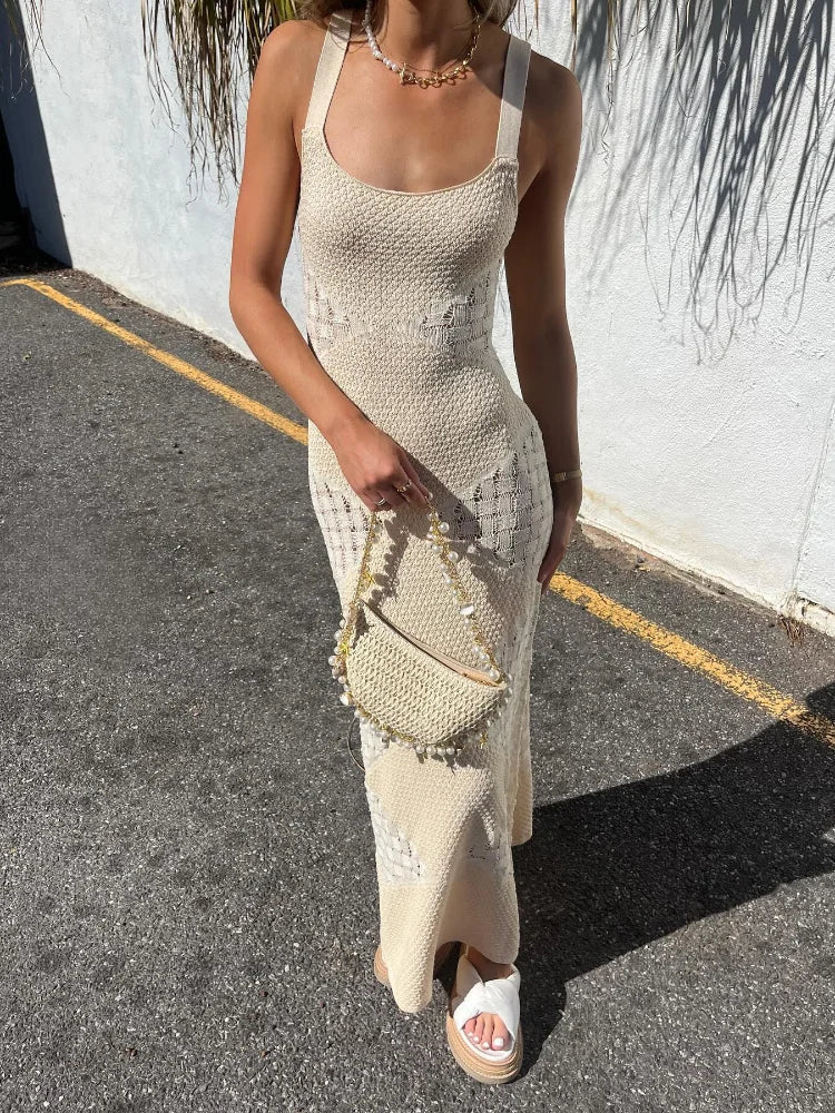 Clover - Knitted Maxi Dress