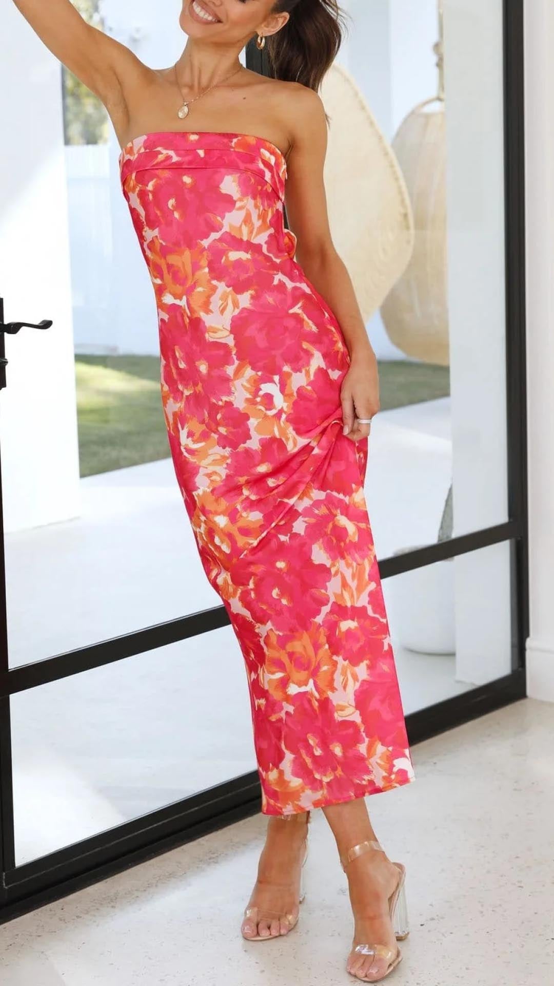 Jodie - Chic Strapless Dress