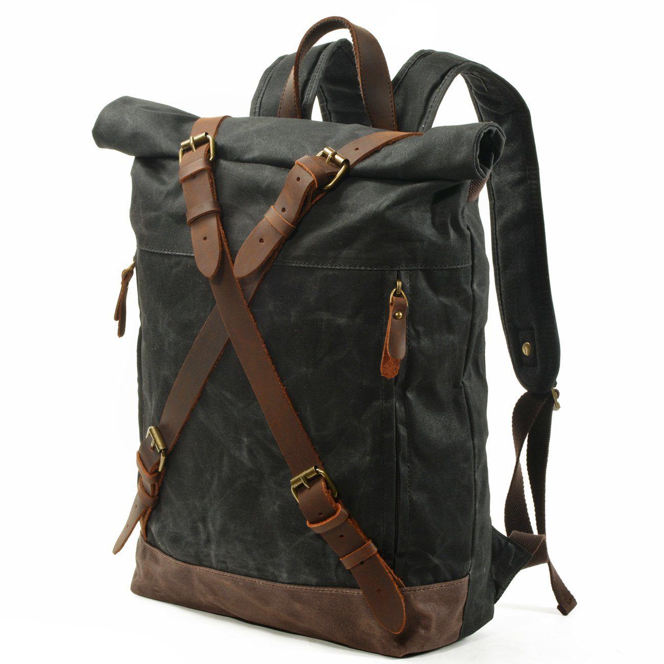 Brandon - Canvas rucksack backpack